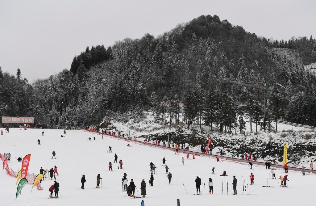 重庆石柱白天池滑雪场