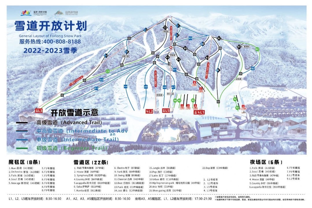 阿那亚拾雪川滑雪场 - 图片2