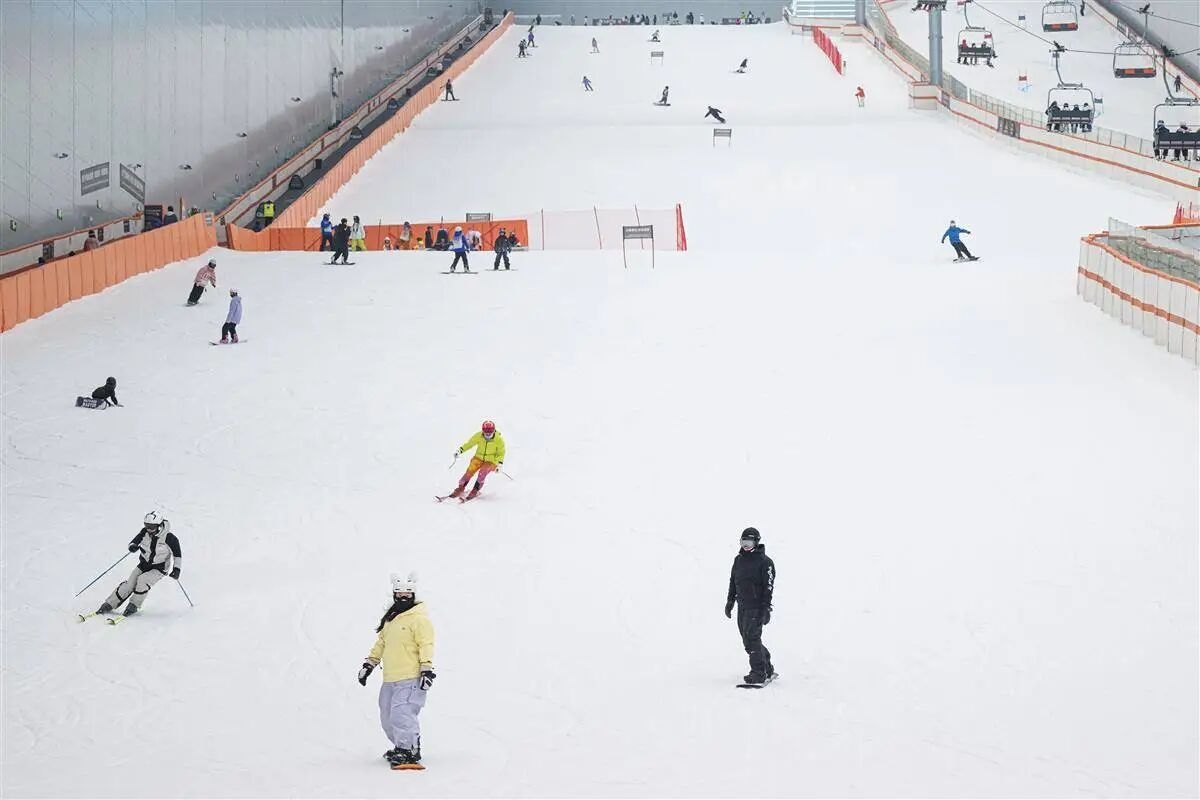 武汉甘露山国际滑雪场 - 图片3