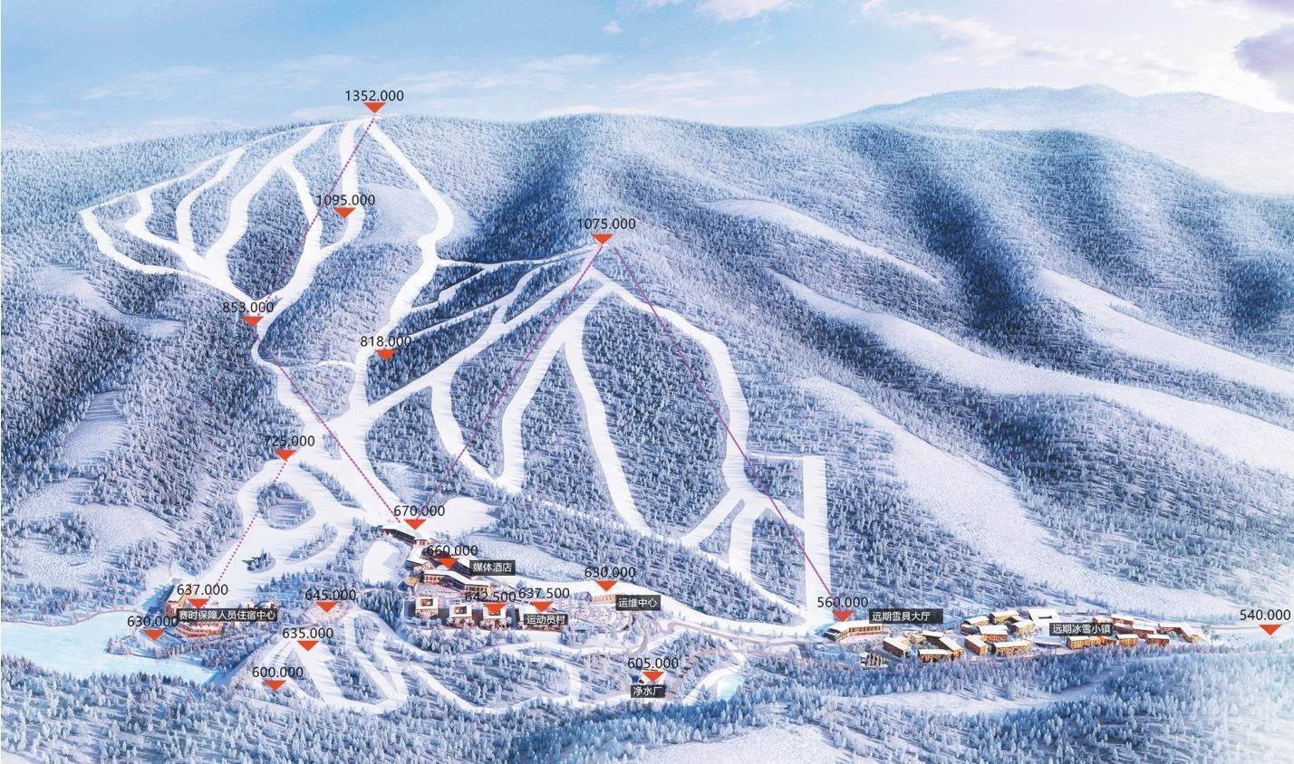 龙岗山滑雪场 - 图片2