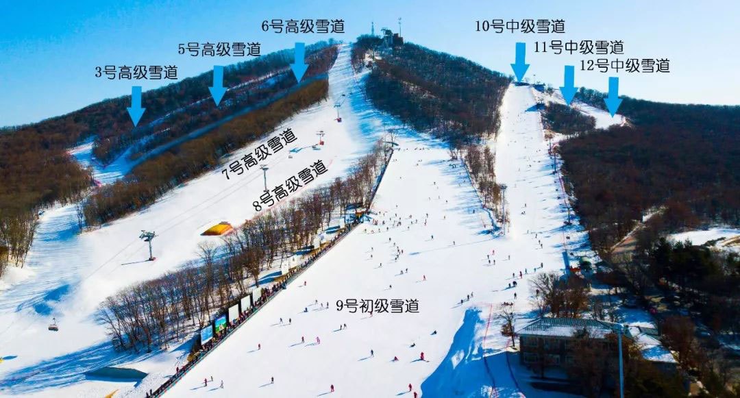 长春庙香山滑雪场 - 图片1