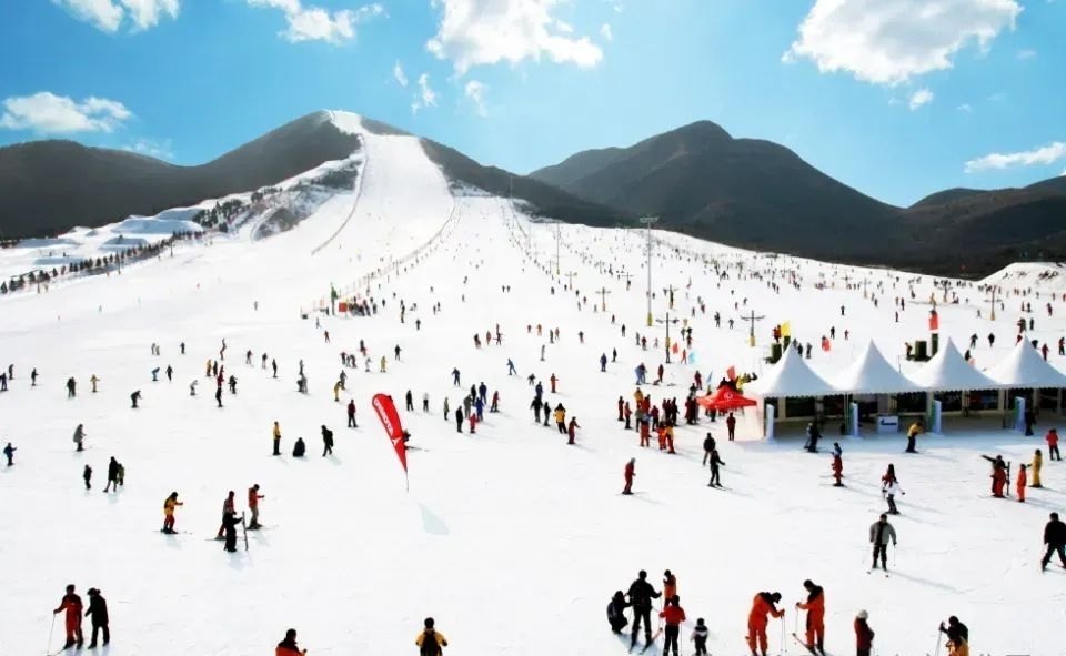太原晋祠龙山滑雪场 - 图片1