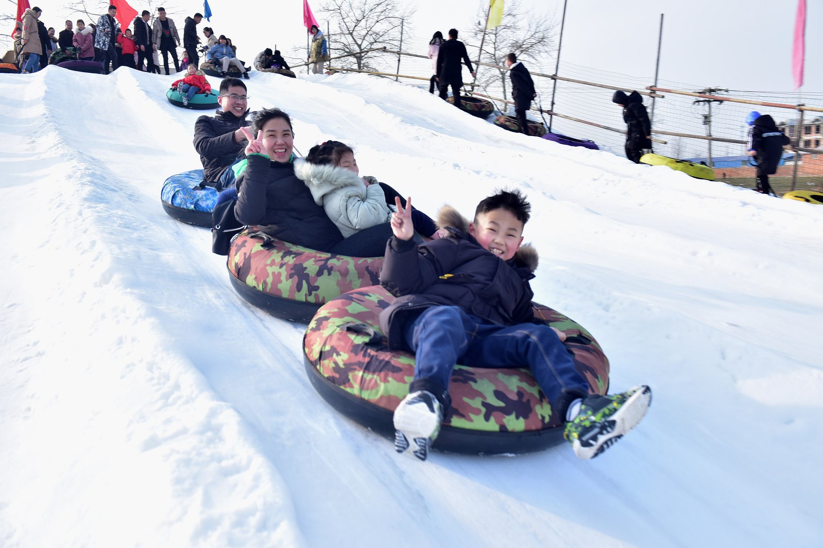 西安蓝田伏羲岭滑雪场 - 图片4