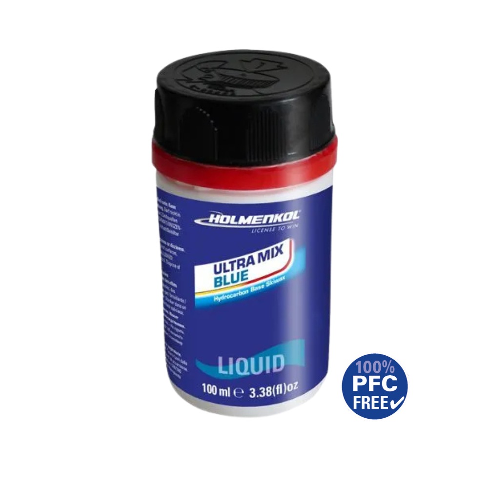 HOLMENKOL Ultra Mix 蓝色液体滑行蜡（-20~-8℃） · 100ml