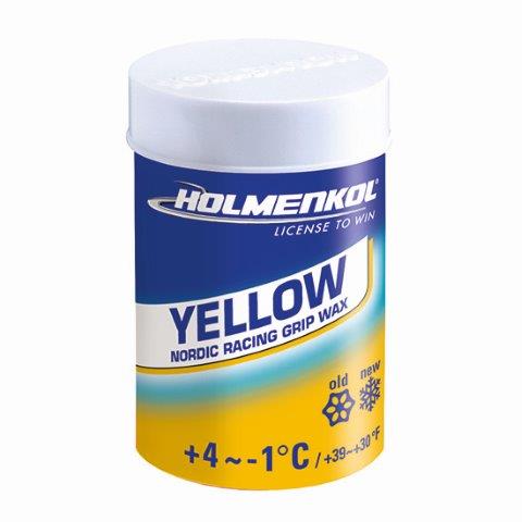 HOLMENKOL 防滑蜡 Grip Yellow（硬质）