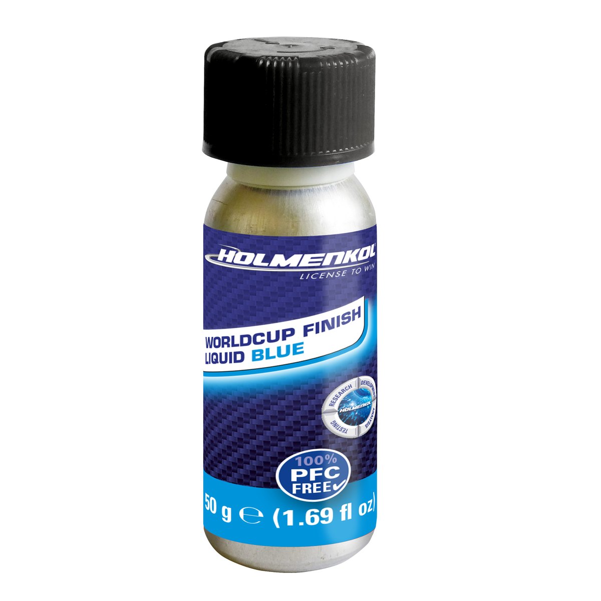 HOLMENKOL 世界杯终饰液态滑行蜡 蓝色（-20~-12℃） · 50ml
