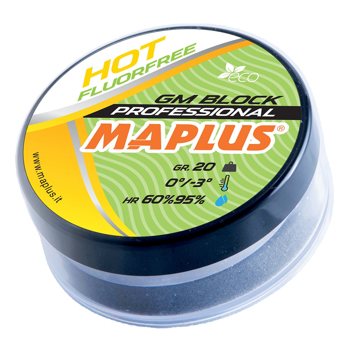 MAPLUS GM热雪块状专业滑行蜡 · 20 g