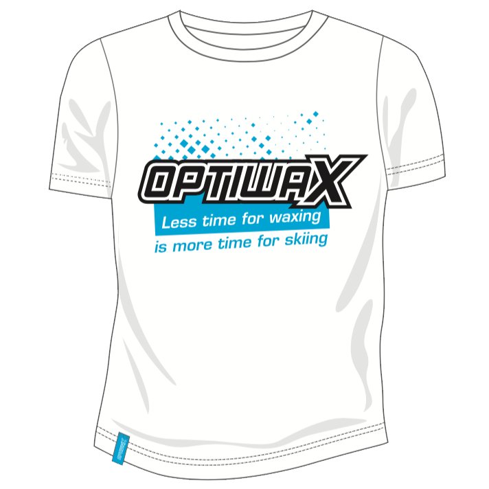 OPTIWAX T恤，白色