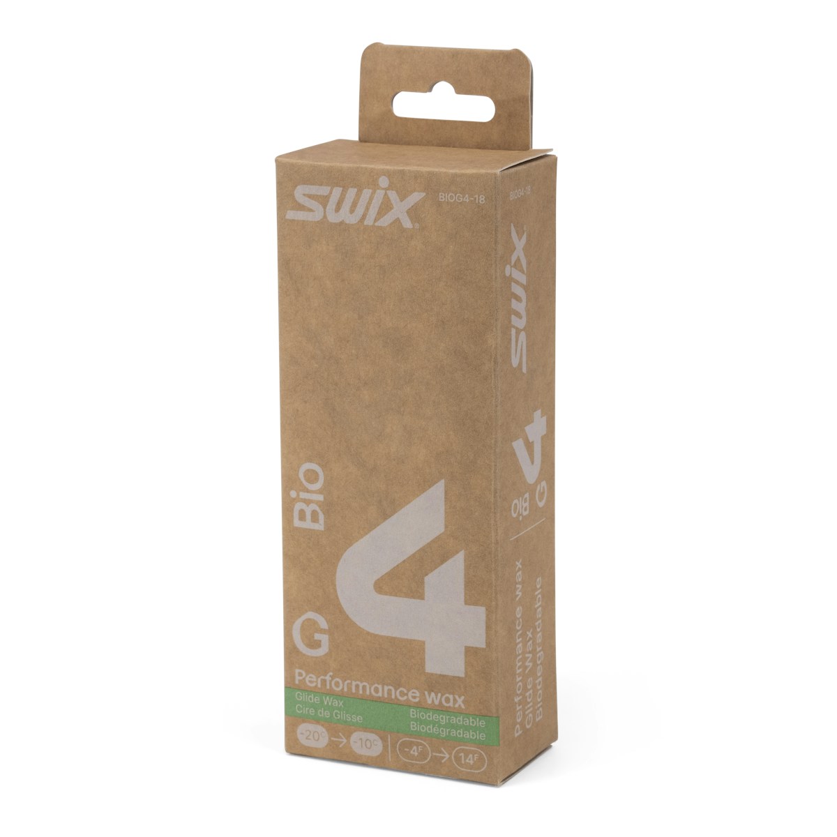 SWIX Bio-G4性能蜡 BIOG4-18 · 180g 图 2