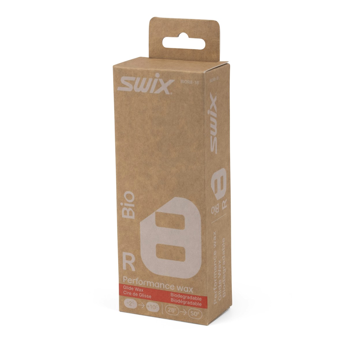 SWIX Bio-R8性能蜡 BIOR8-18 · 180g