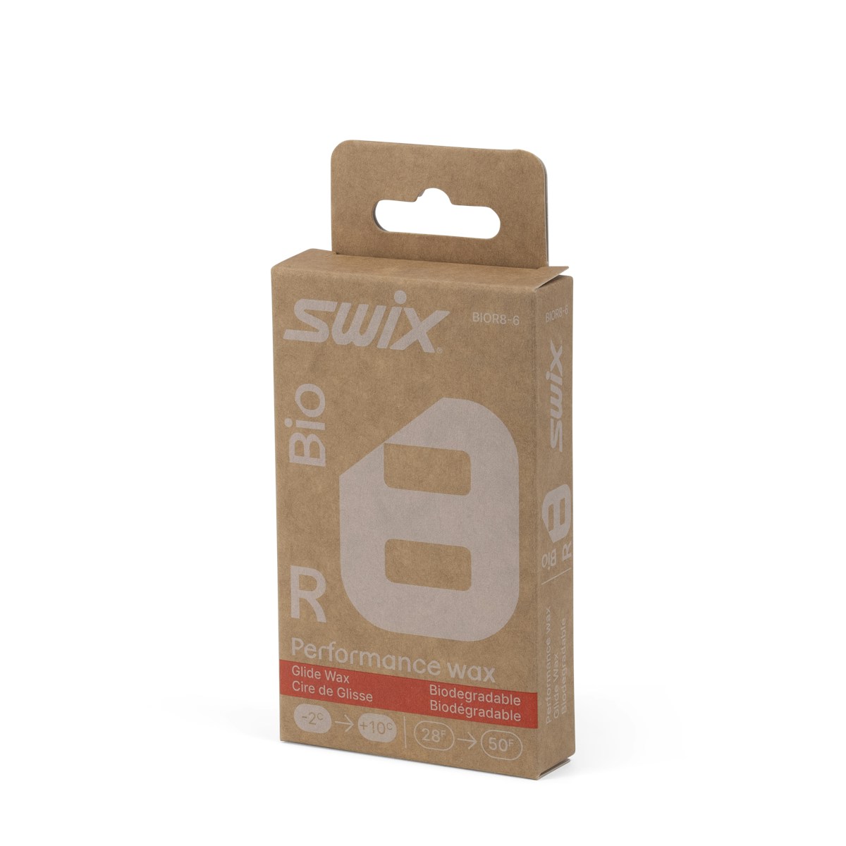 SWIX Bio-R8性能蜡 BIOR8-6 · 60g