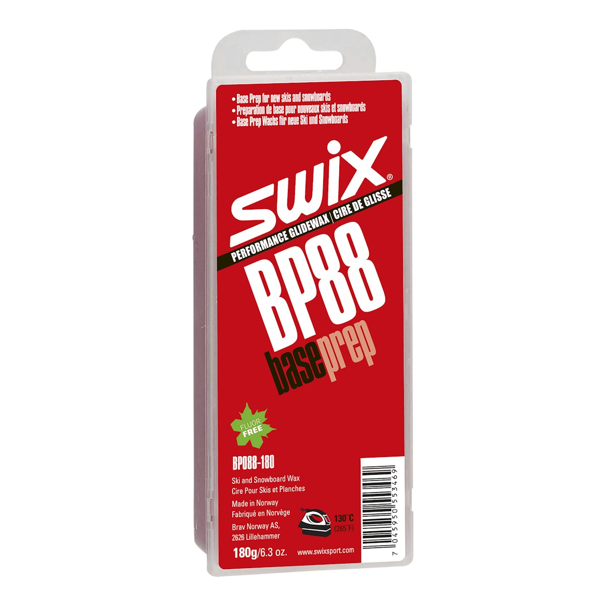 SWIX BP88中等型板底制备 BP088-180
