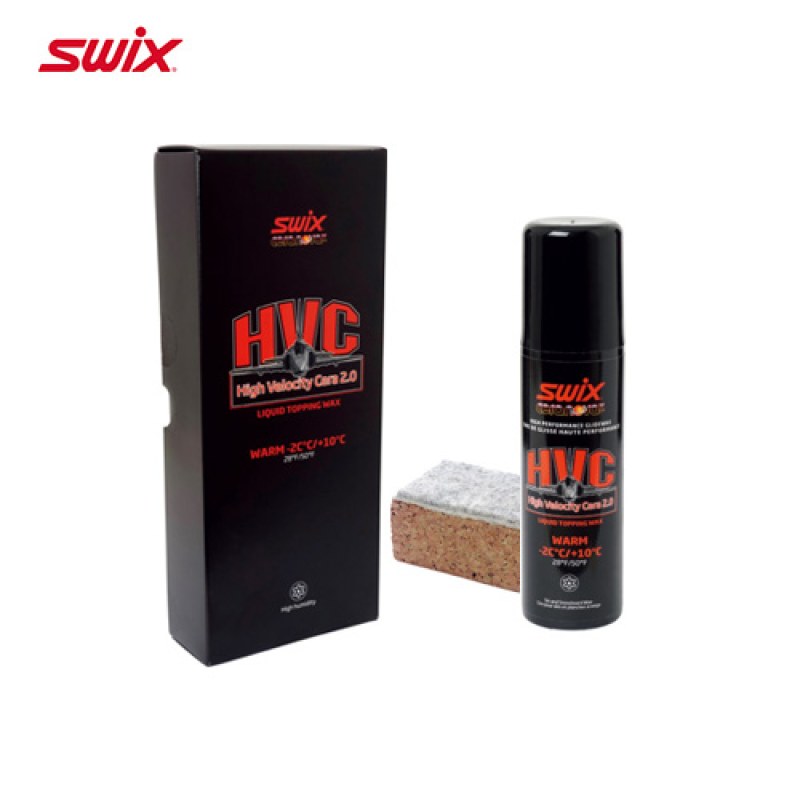 SWIX HVC 2.0 高温蜡 CERA F全氟蜡 – 液体蜡 FC85L（-2~10℃）