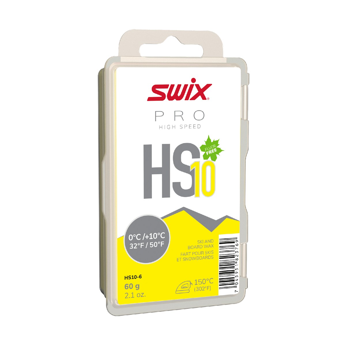 SWIX 无氟快速蜡 HS10-6（0~10℃） 图 2