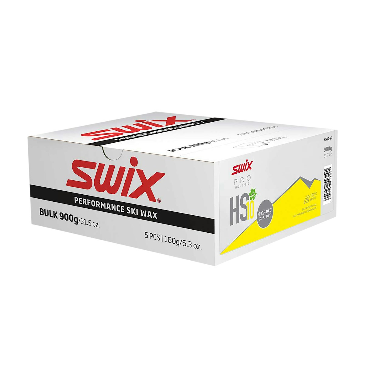 SWIX 无氟快速蜡 HS10-90（0~10℃）