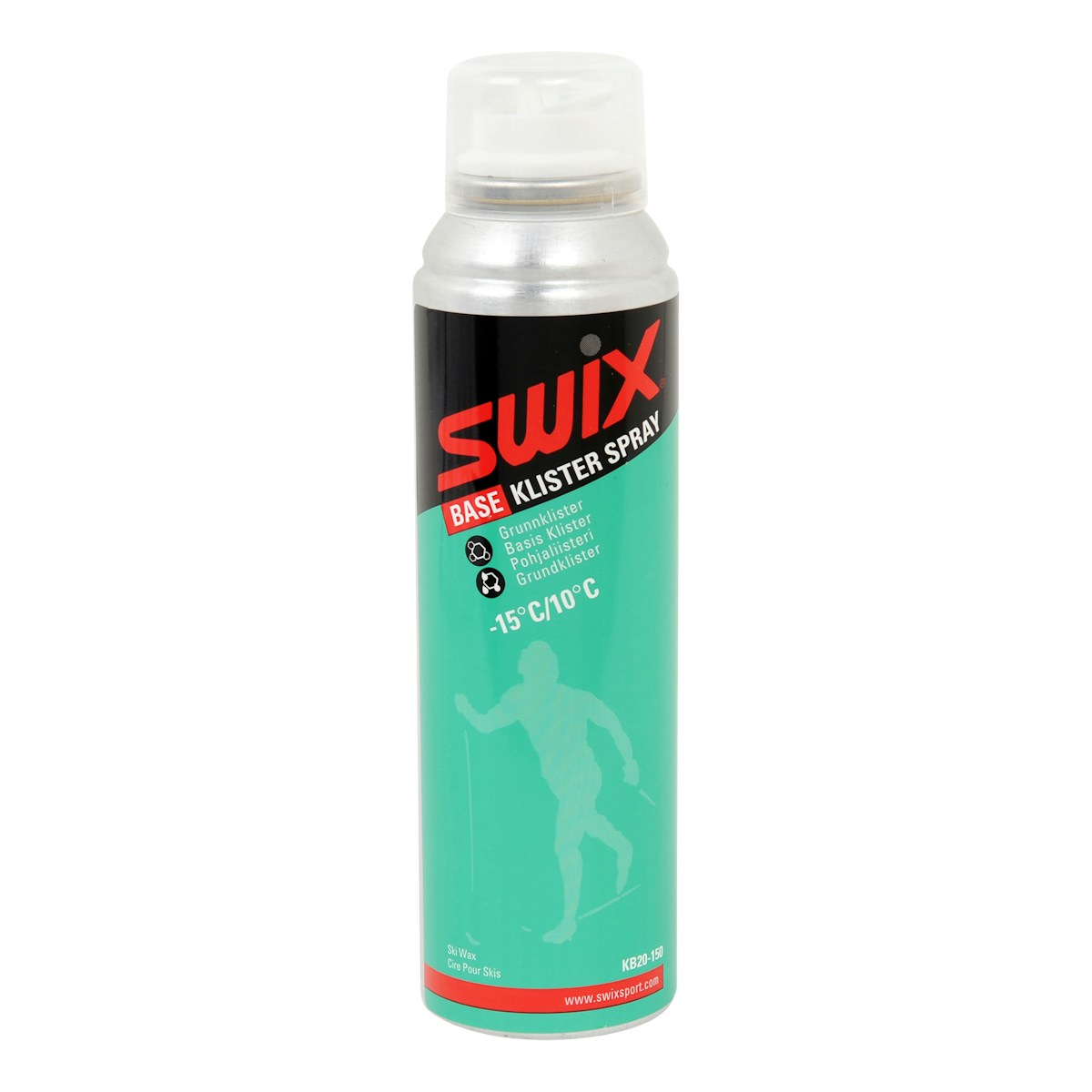 SWIX 板底湿雪蜡喷雾 KB20-150C（-15~10℃） 图 2