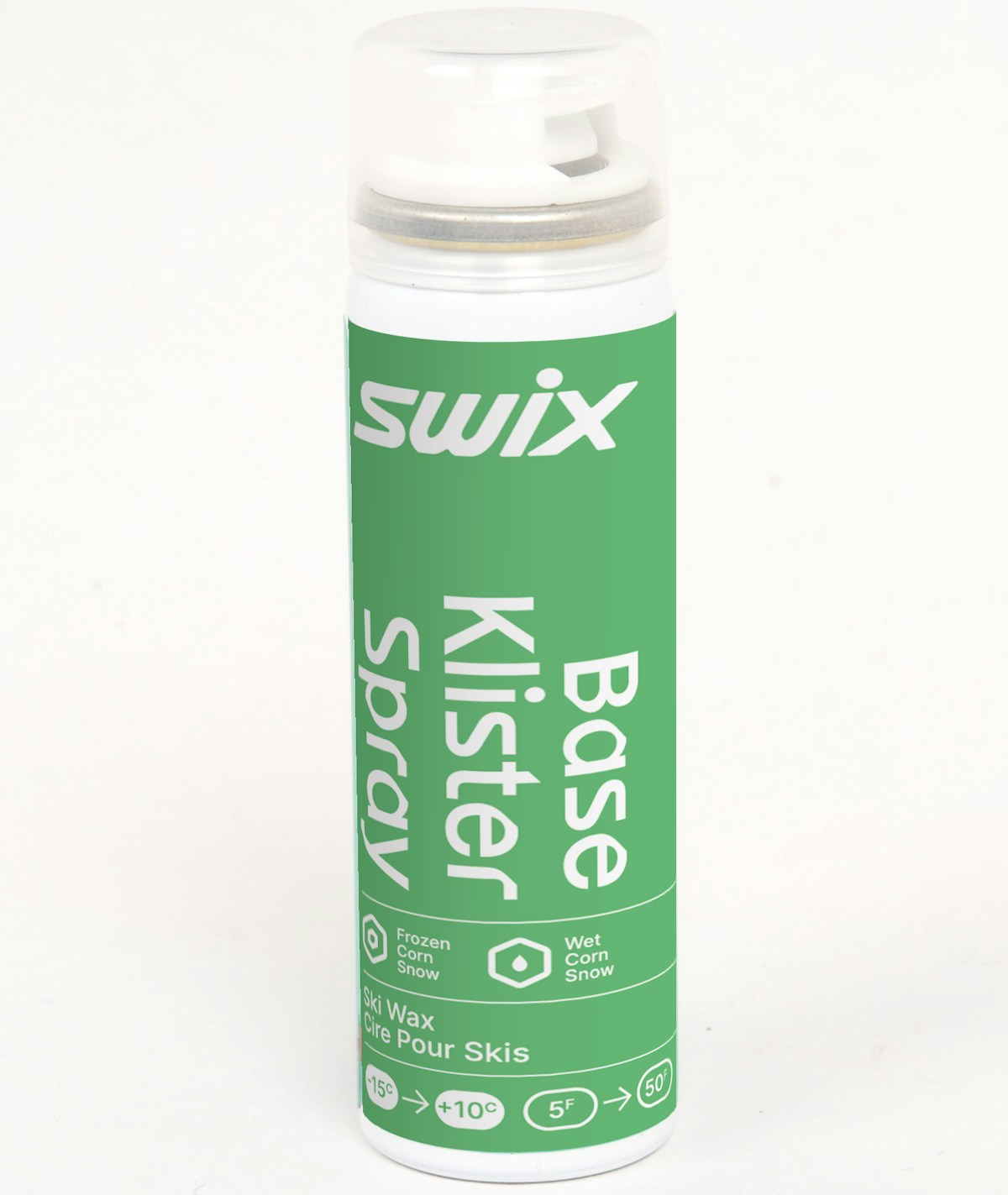 SWIX 板底湿雪蜡喷雾 KB20C（-15~10℃）