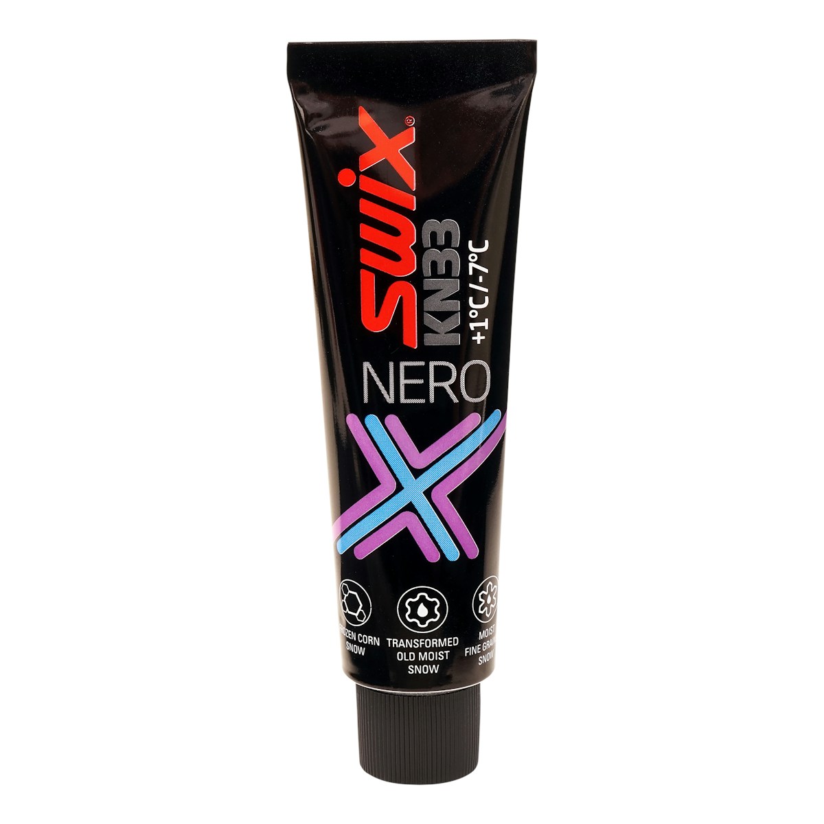 SWIX 湿雪蜡 NERO KN33（-7~1℃）