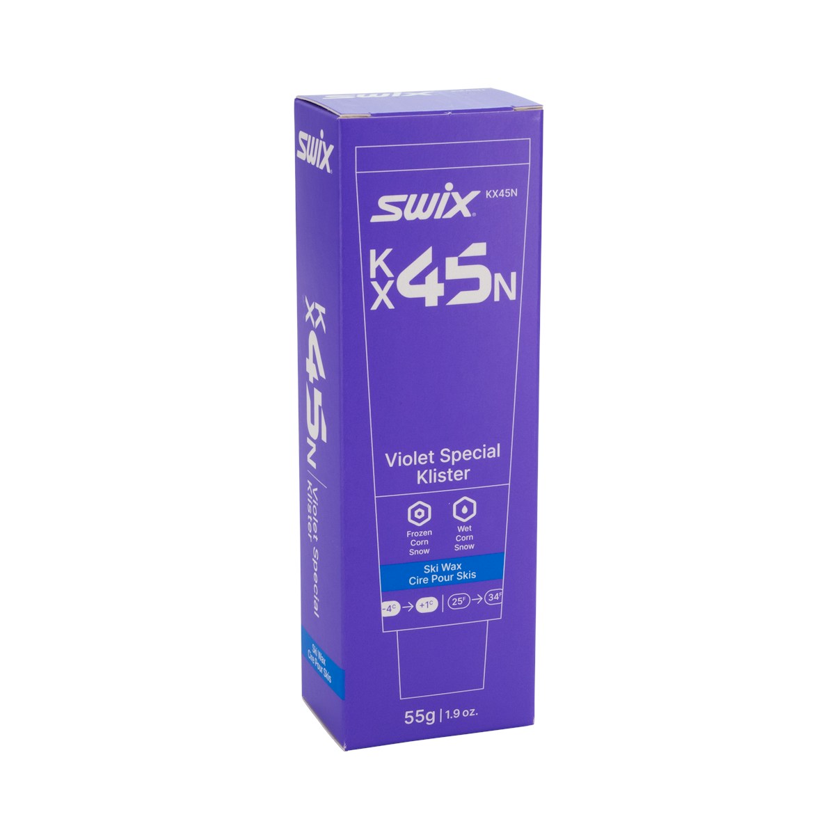 SWIX KX45N紫色专用克林蜡 KX45N（-4~1℃） · 55g 图 2