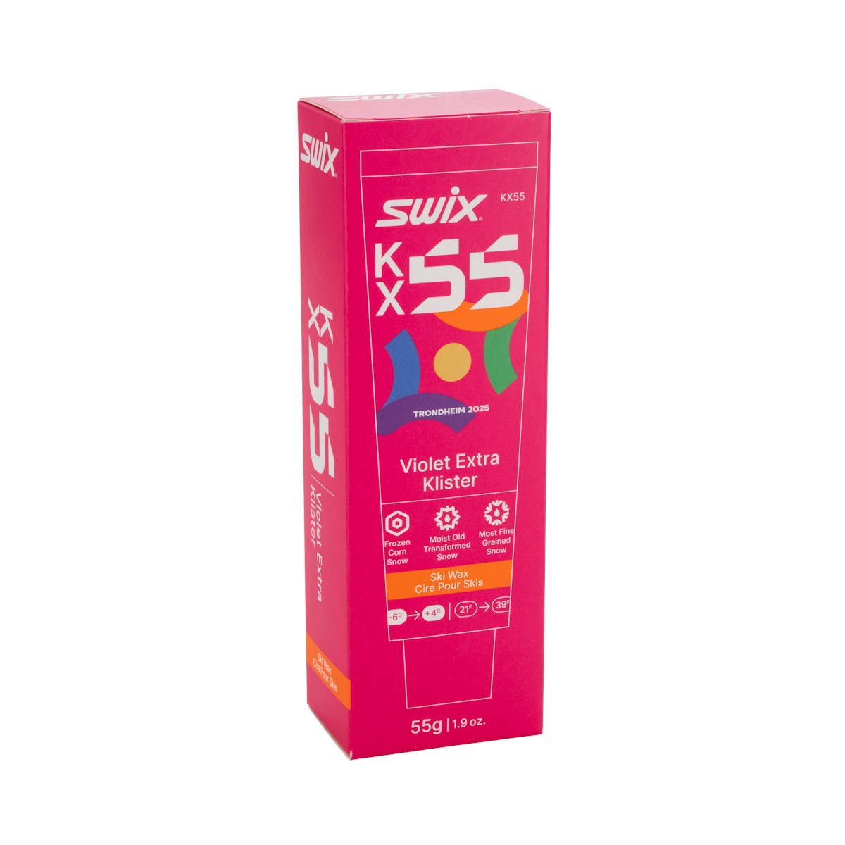 SWIX KX55紫色加强克林蜡 KX55（-6~4℃） · 55g 图 2