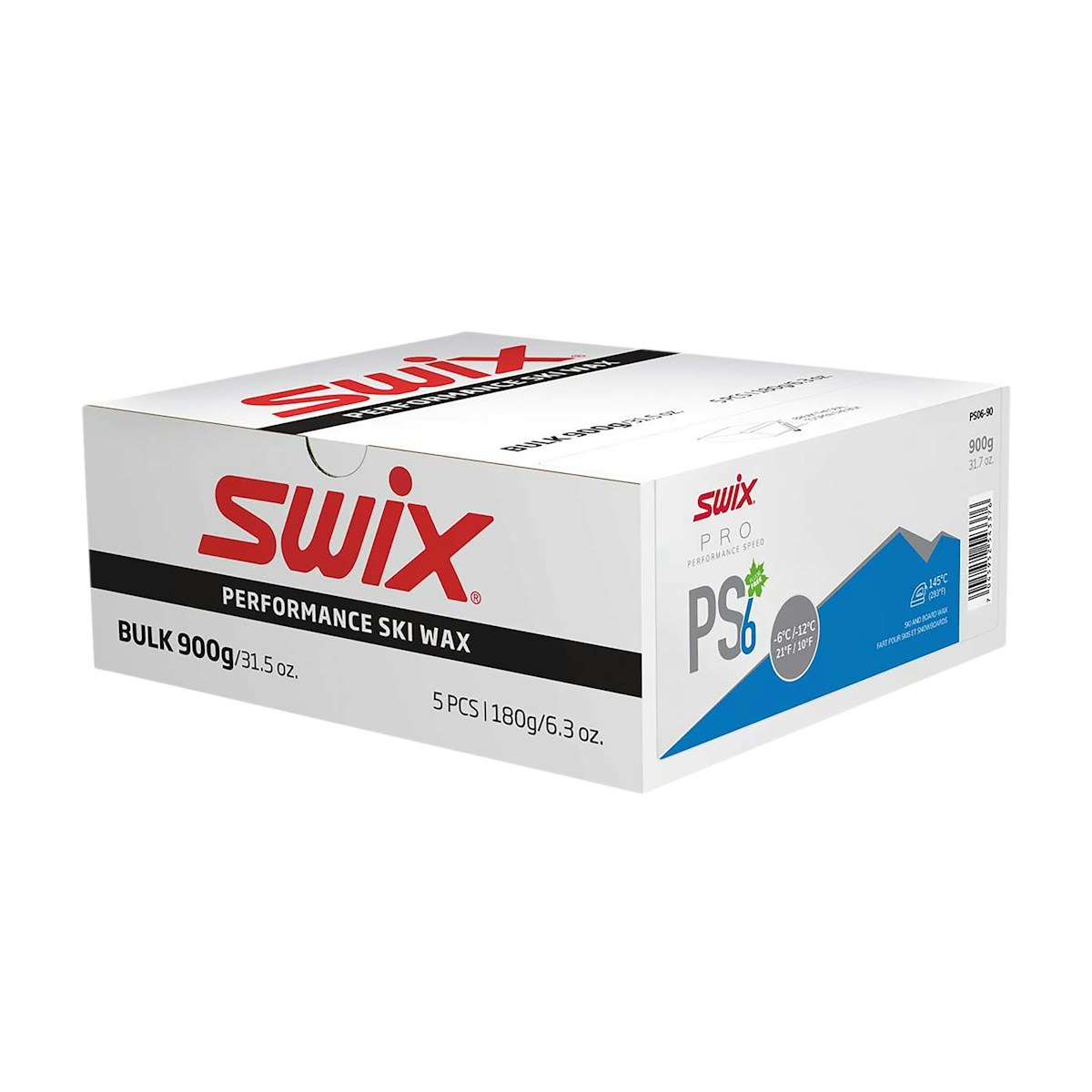 SWIX 无氟性能蜡 PS06-90（-12~-6℃）