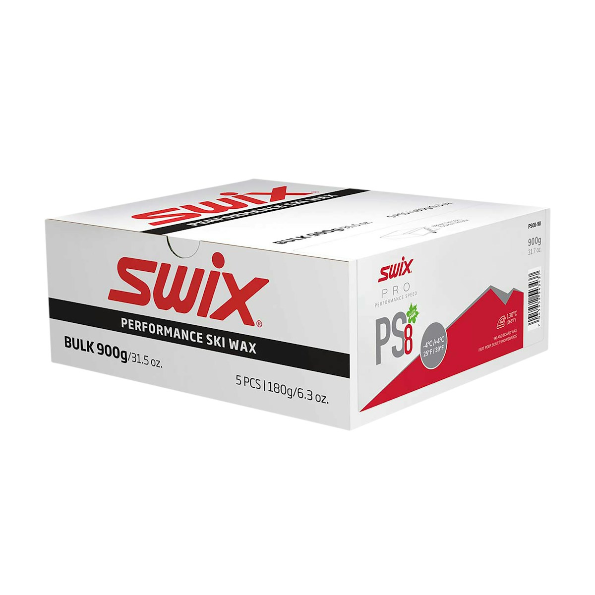 SWIX 无氟性能蜡 PS08-90（-4~4℃）