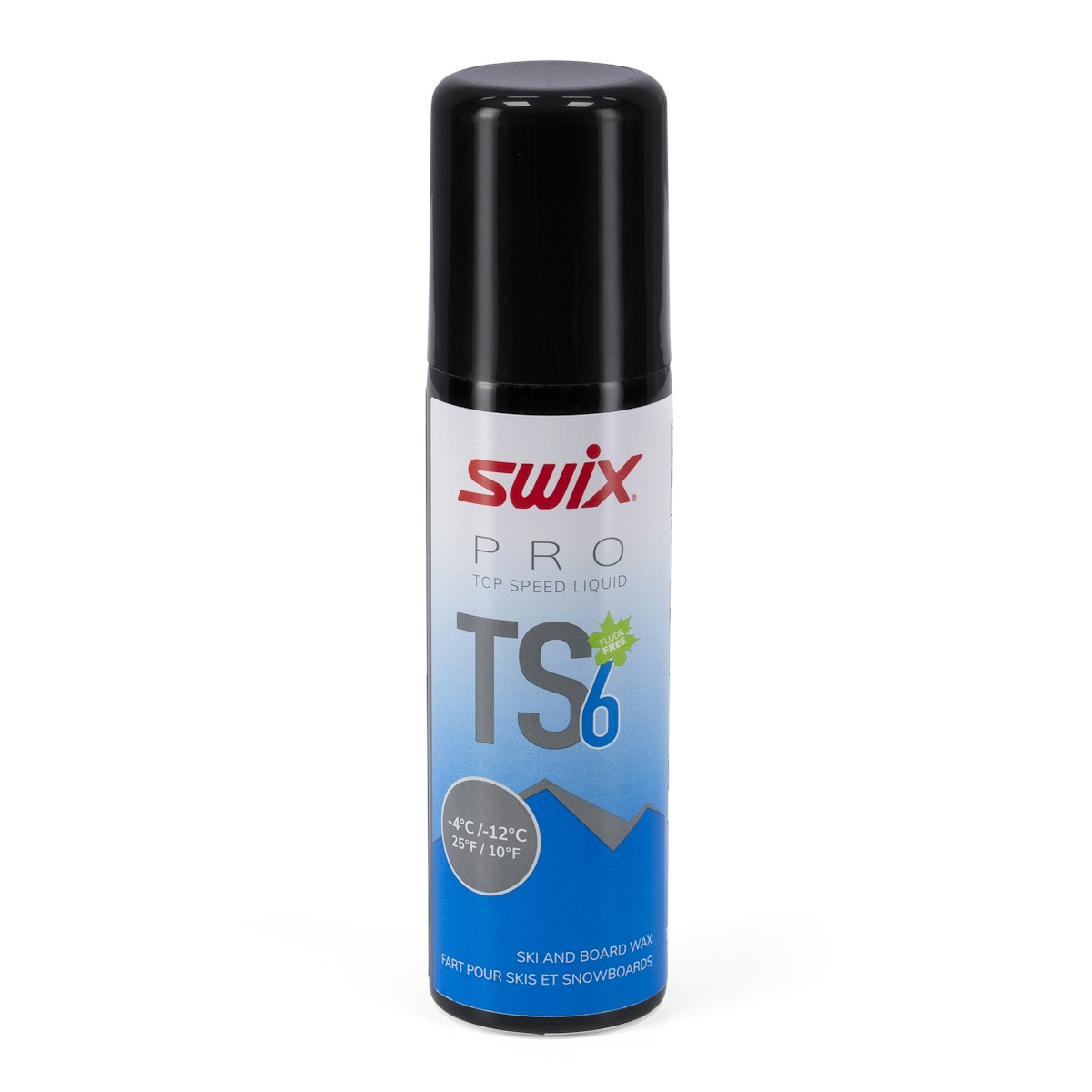 SWIX 无氟赛用极速液体蜡 TS06L-12（-12~-4℃）