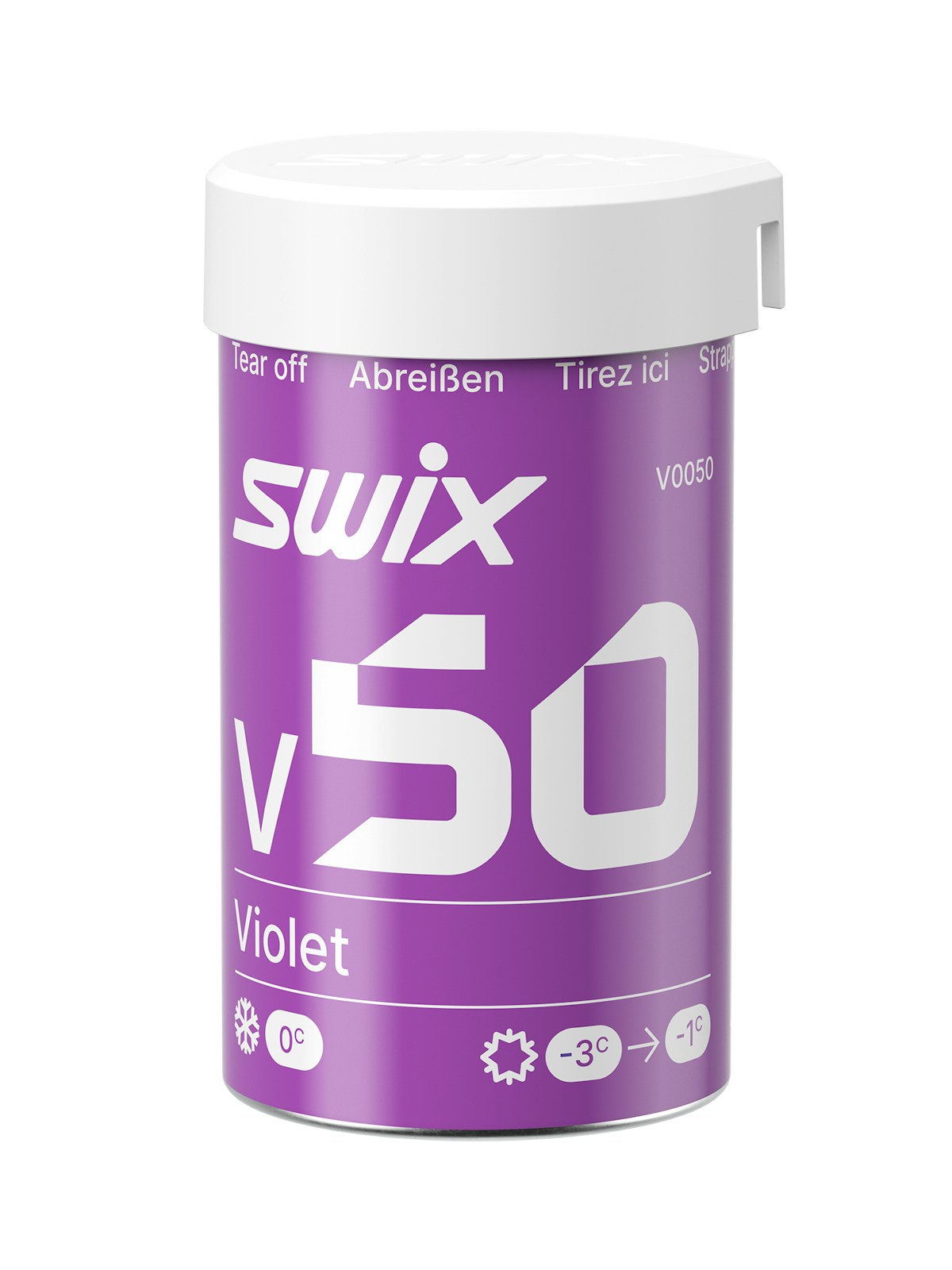 SWIX 硬质防滑蜡 V0050（-3~-1℃）