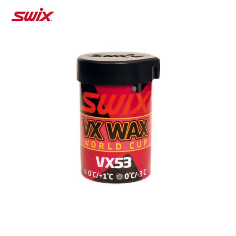 SWIX 硬质防滑蜡 VX53（-3~0℃）