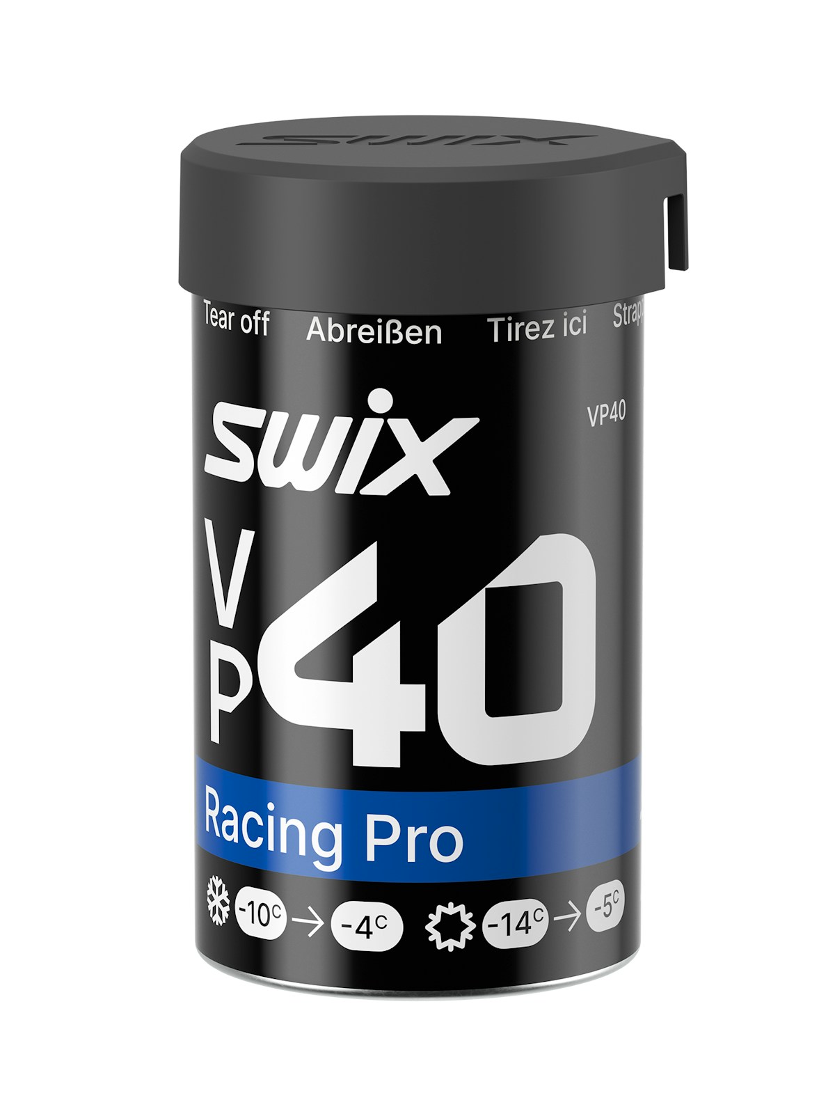 SWIX 硬质防滑蜡 Vp40（-14~-5℃）