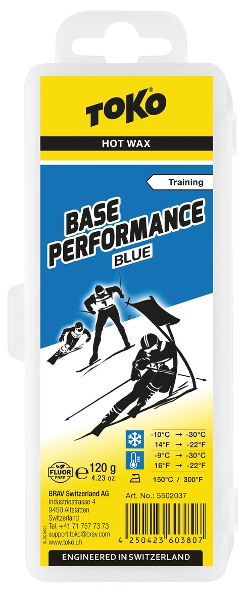 TOKO 优质底蜡 热熔/训练 蓝色（-30~-10℃）