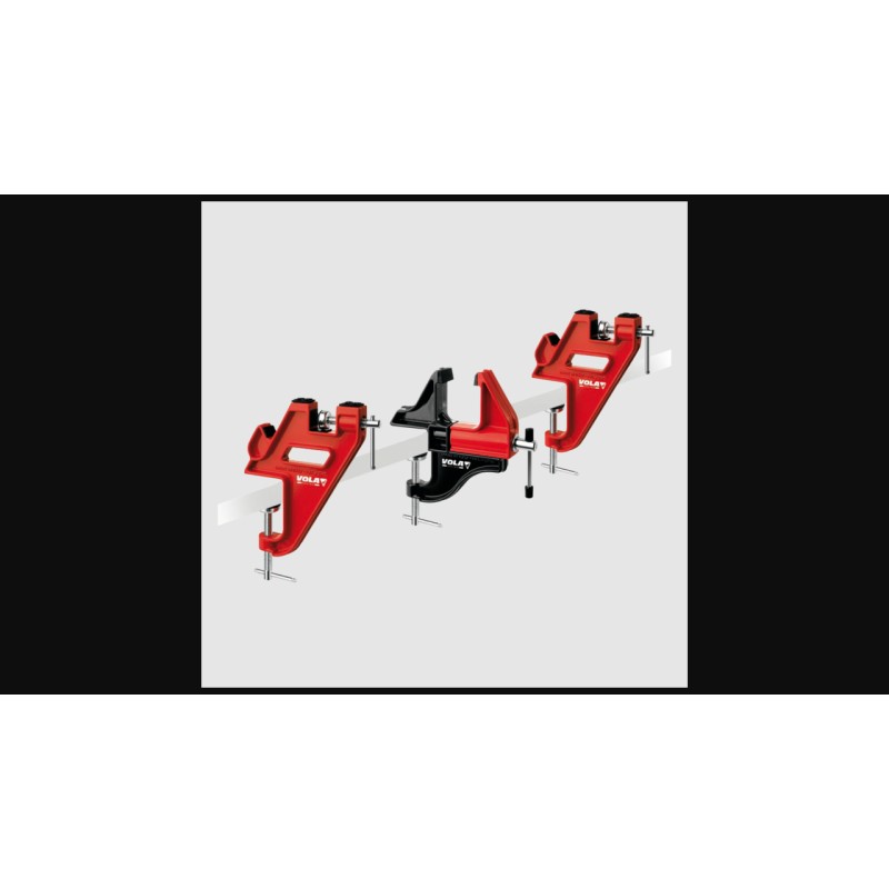 VOLA Pair of compact trio vices