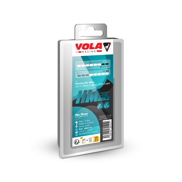 VOLA 蓝色 HM Moly 竞速蜡（-25~-10℃） · 80g