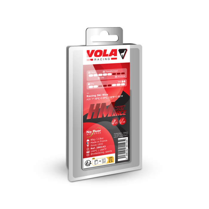 VOLA 红色 HM Moly 竞速蜡（-5~0℃） · 80g