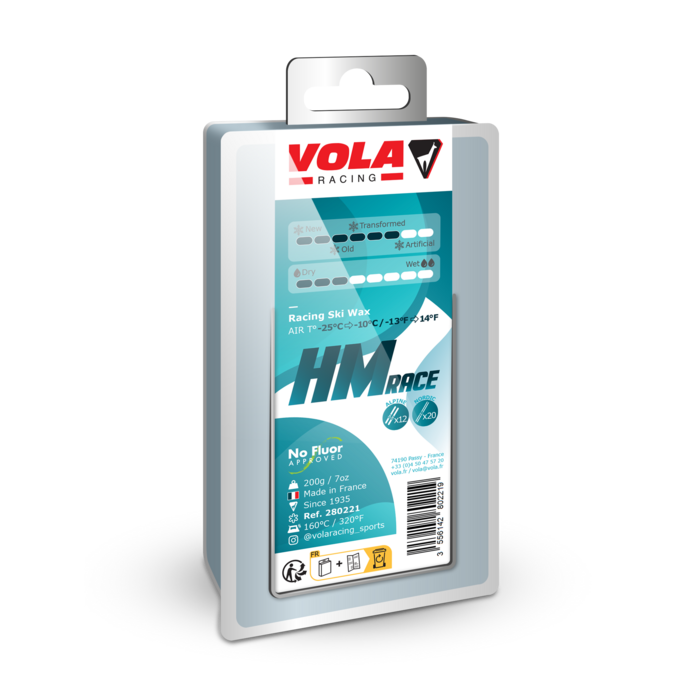 VOLA 蓝色 HM Race 竞速蜡（-25~-10℃） · 200g