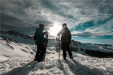 滑雪板双板自由式